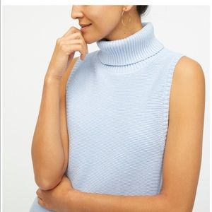 J Crew turtleneck sweater tank